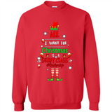 Teacher Sweashirt - All I Want For Christmas is Silent Class