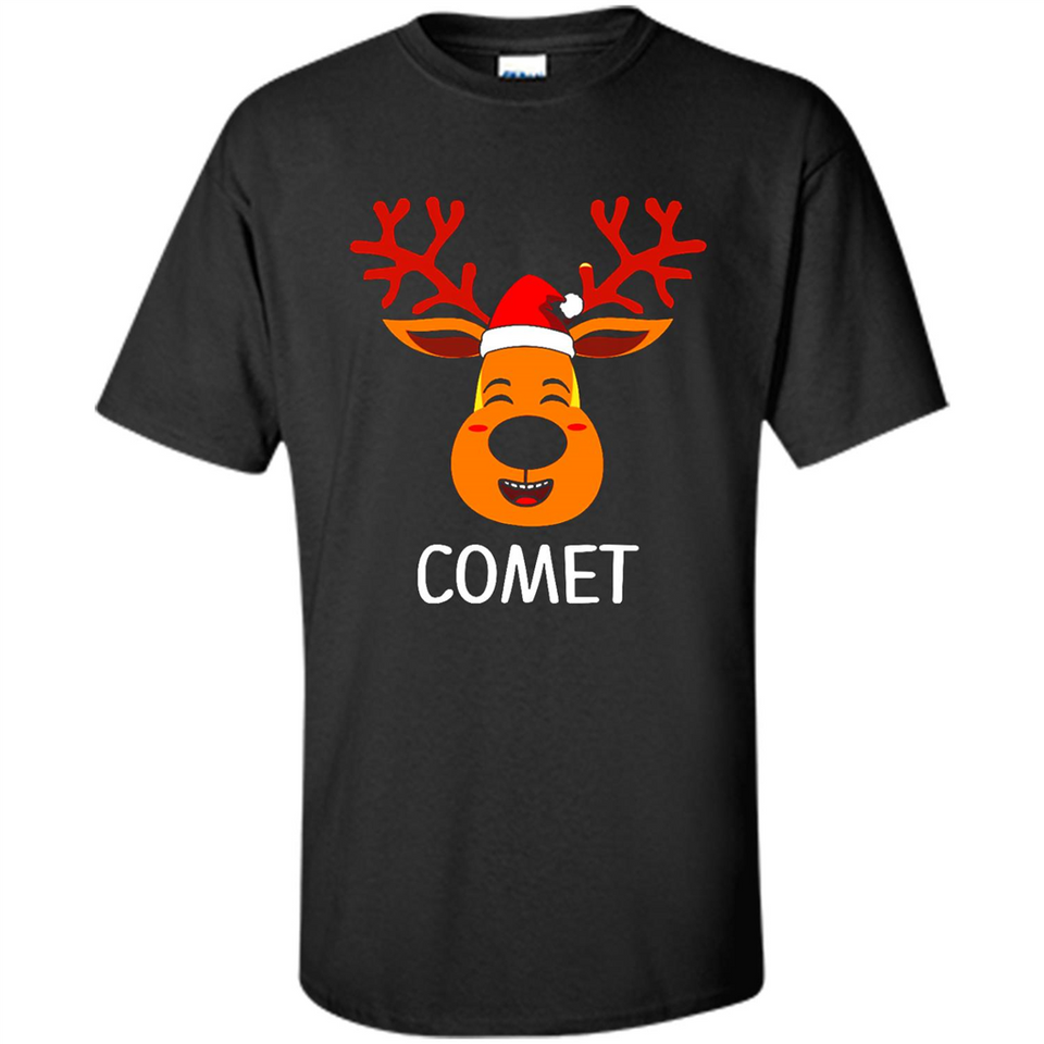 Comet Santa Claus Funny Xmas Holiday T-Shirt - Shirt