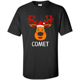 Comet Santa Claus Funny Xmas Holiday T-Shirt - Shirt