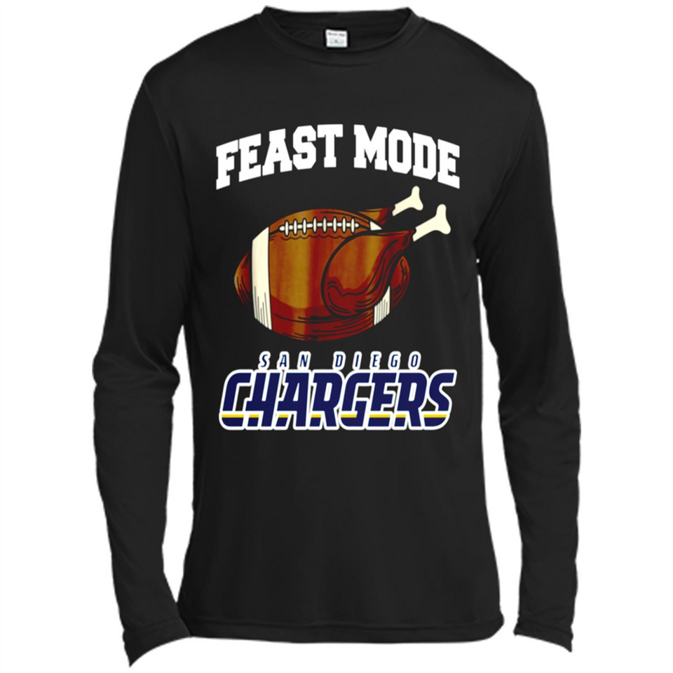 Feast Mode Chargers Shirt - San Diego Turkey Thanksgiving
