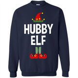Hubby Elf Shirt - Family Matching Christmas Pajamas - Sweatshirt
