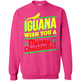 Iguana Wish You A Merry Christmas Animal - Sweatshirt