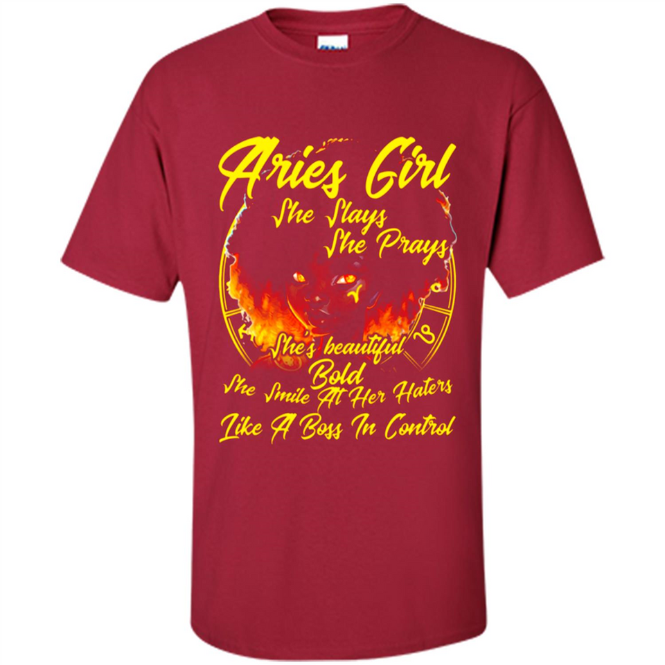 Aries Girl She Slays She Prays Zodiac Sign PINGPONG