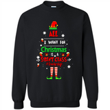 Teacher Sweashirt - All I Want For Christmas is Silent Class