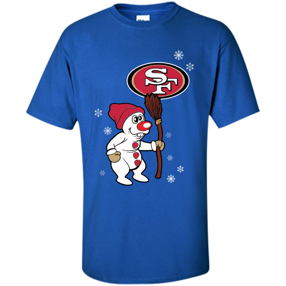 San Francisco 49ers Snowman