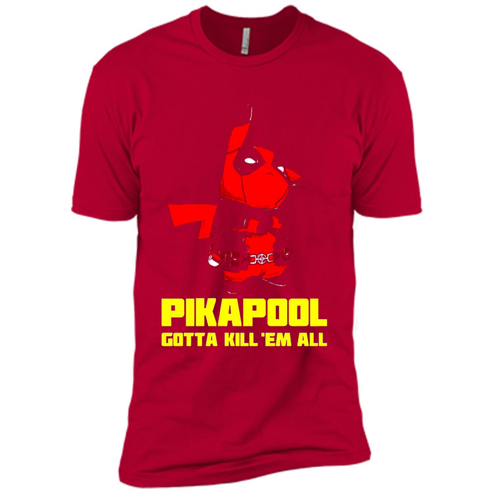 Pikapool Gotta Kill Them All Shirt PINGPONG - Premium Short Sleeve T-Shirt