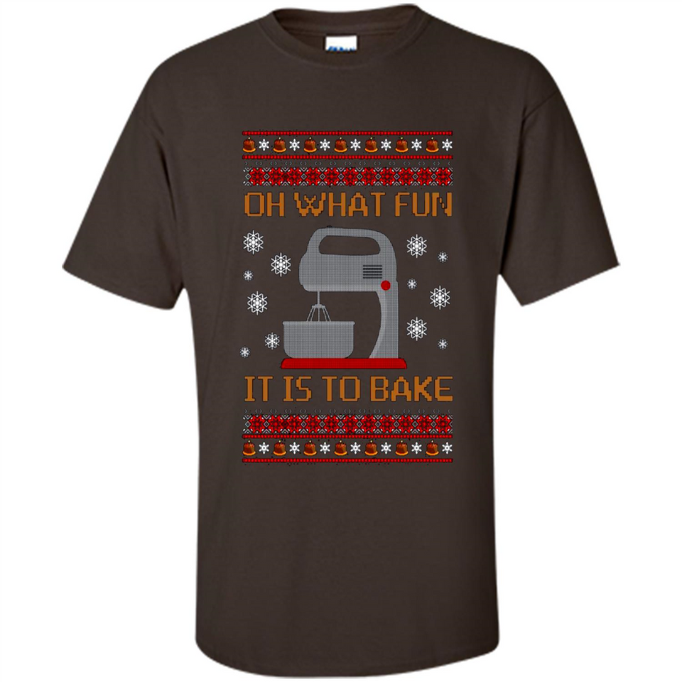 Oh What Fun It Is To Bake Ugly Christmas sweater Sweater PINGPONG