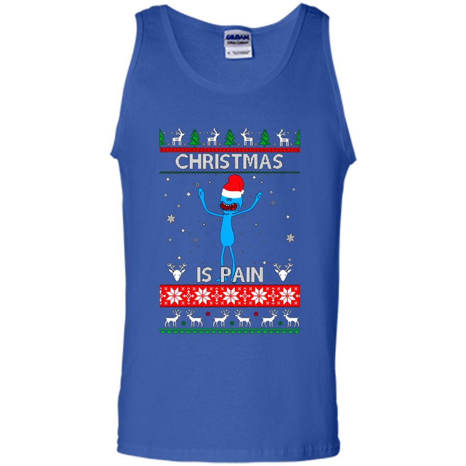 Mr Meeseeks Christmas Is Pain – Rick and Morty Christmas Sweater PINGPONG