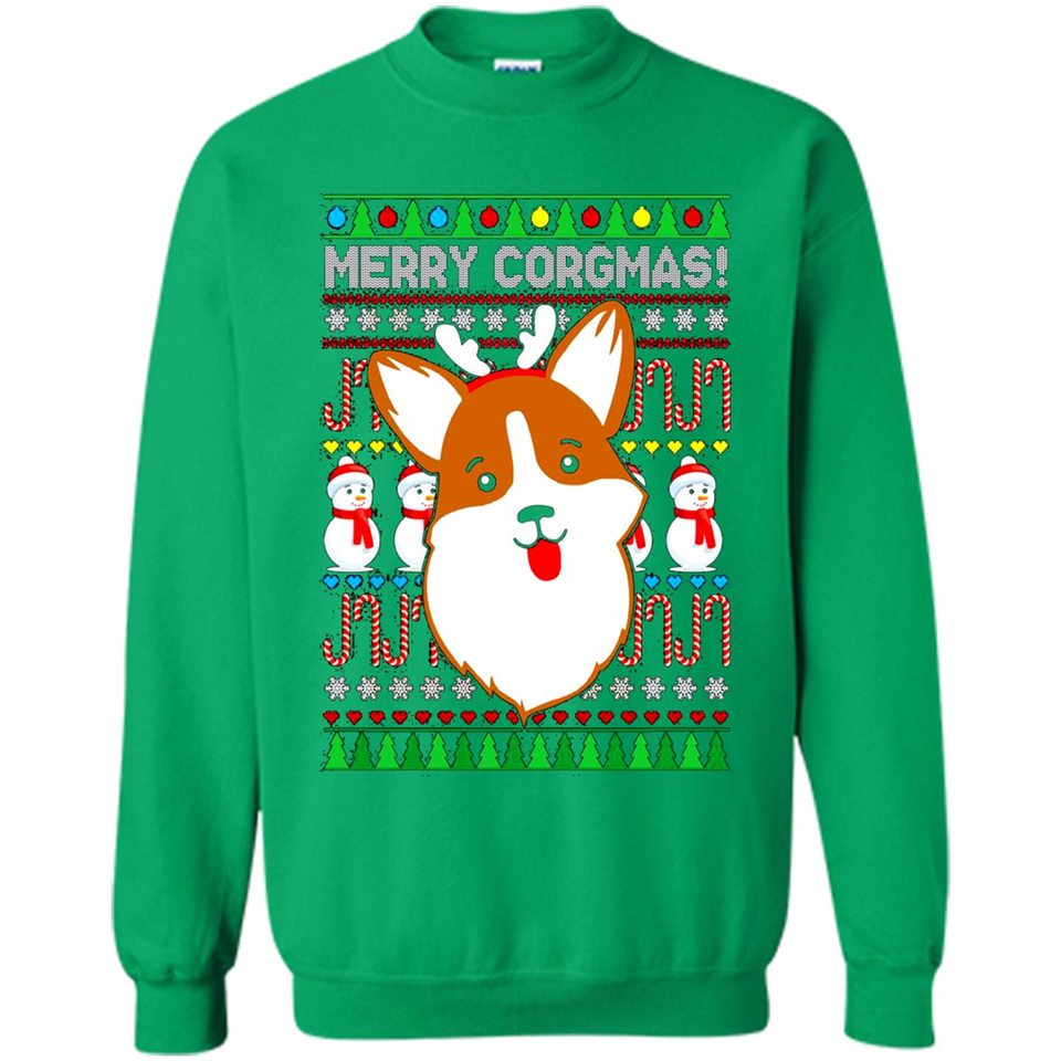 Merry Corgmas Christmas sweater PINGPONG