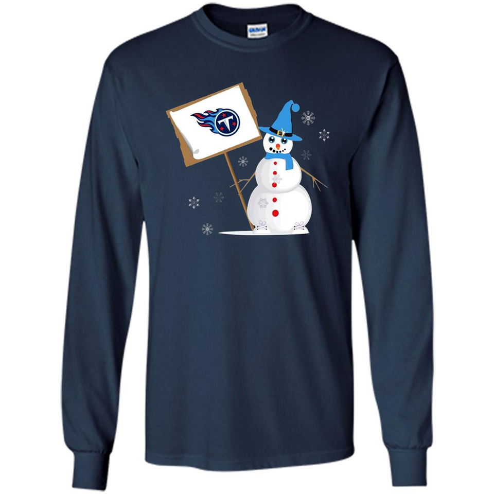 Tennessee Titans Snowman Funny