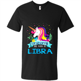 Unicorns are born in Libra Birthday Rainbow Gift Ladies Custom