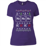 Scientific christmas ugly sweater - Ladies' Boyfriend T-Shirt