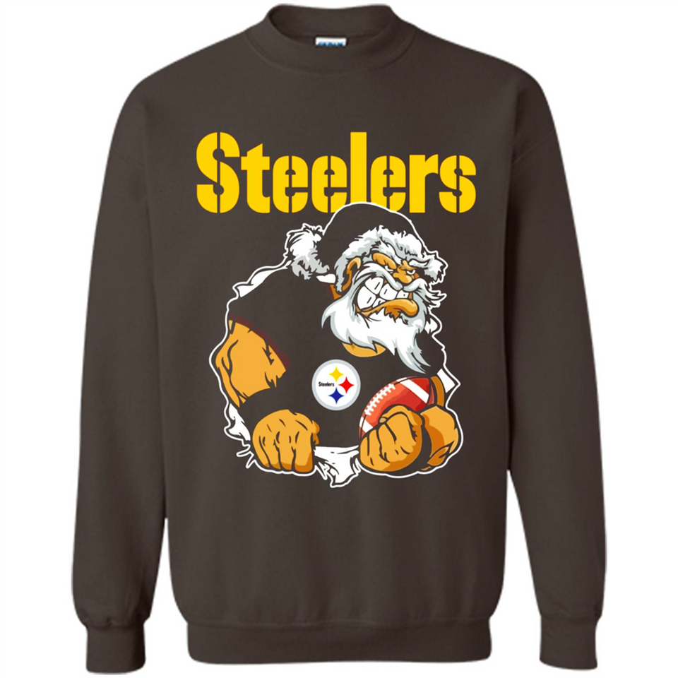 Grumpy Santa Claus Pittsburgh Steelers Football Team PINGPONG