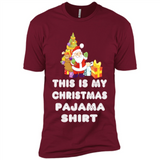 This is My Christmas Pajama Shirt - Santa Bear Tree Gift Tee