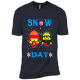 Snow Day Shirt For Chicago Cubs Vs Minion Fans pingpong