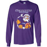 Grumpy Santa Claus Seahawks Seattle Football Team PINGPONG