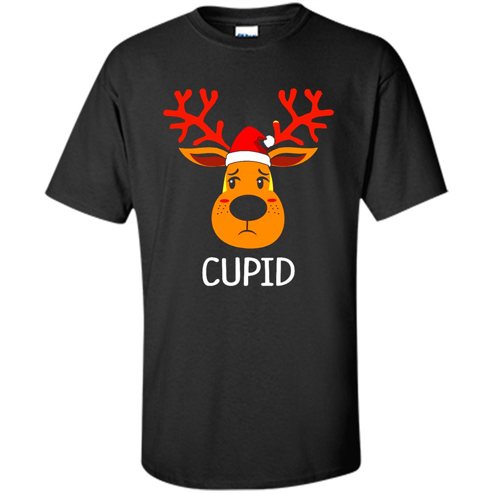 Cupid Santa Claus Funny Xmas Holiday T-Shirt - Shirt