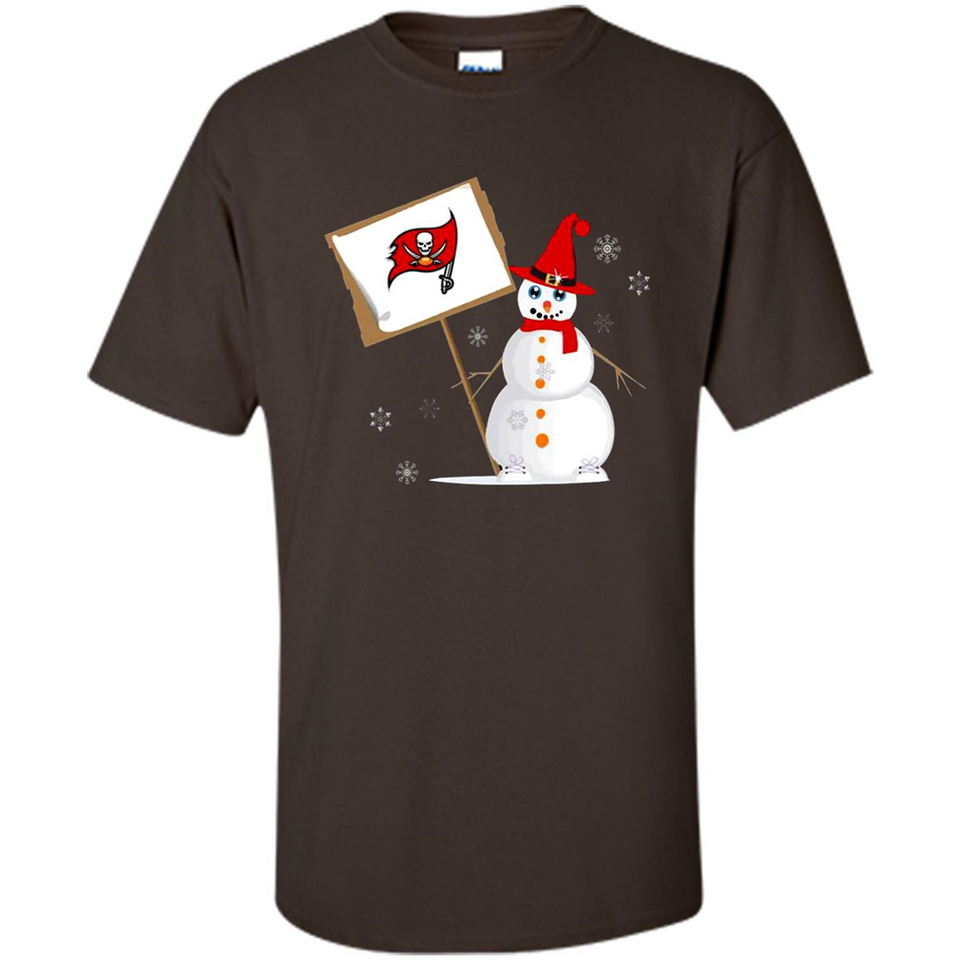Tampa Bay Buccaneers Snowman Funny