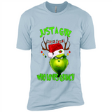 Just a Girl Who Loves Grinch Christmas PING PONG