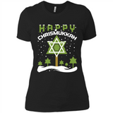 Happy Chrismukkah - Ladies' Boyfriend T-Shirt