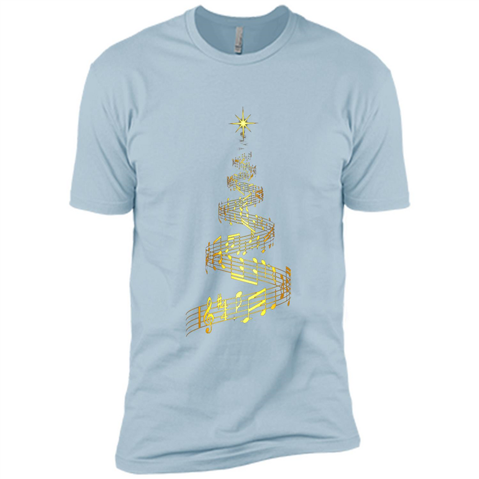 Music Note Christmas Tree Xmas Music Lover Mug PINGPONG - Premium Short Sleeve T-Shirt
