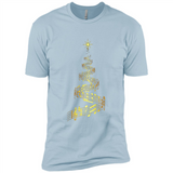 Music Note Christmas Tree Xmas Music Lover Mug PINGPONG - Premium Short Sleeve T-Shirt