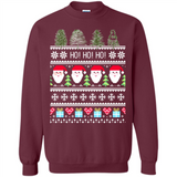 Ugly Merry Christmas Tree Santa Snowflakes