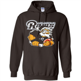 Grumpy Santa Claus Los Angeles Rams Football Team PINGPONG