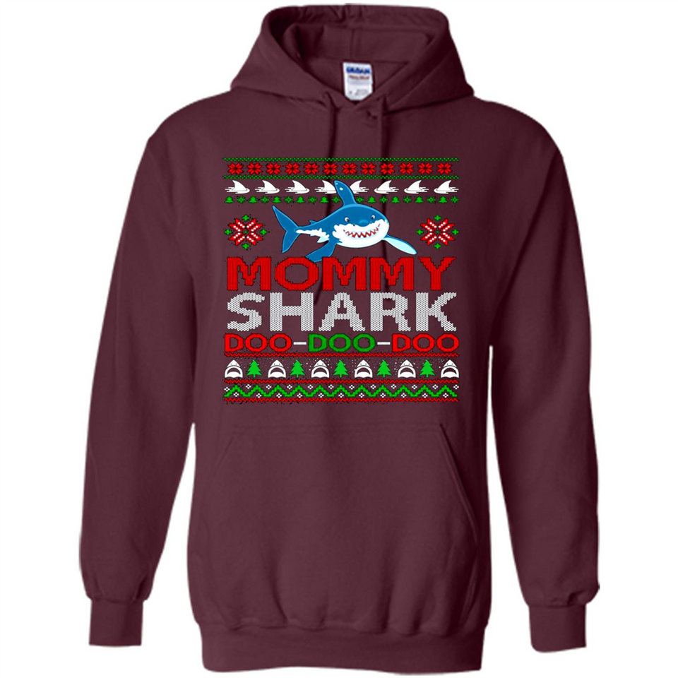 Mommy shark Doo Doo Doo Christmas sweatshirt PINGPONG