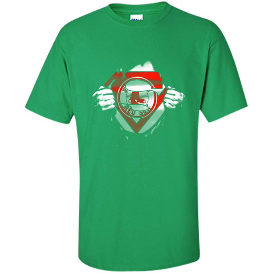 Boston Red Sox And Superman Fans - Shirt