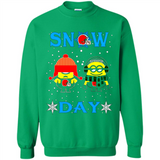 Snow Day Shirt For Cleveland Browns Vs Minion Fans pingpong
