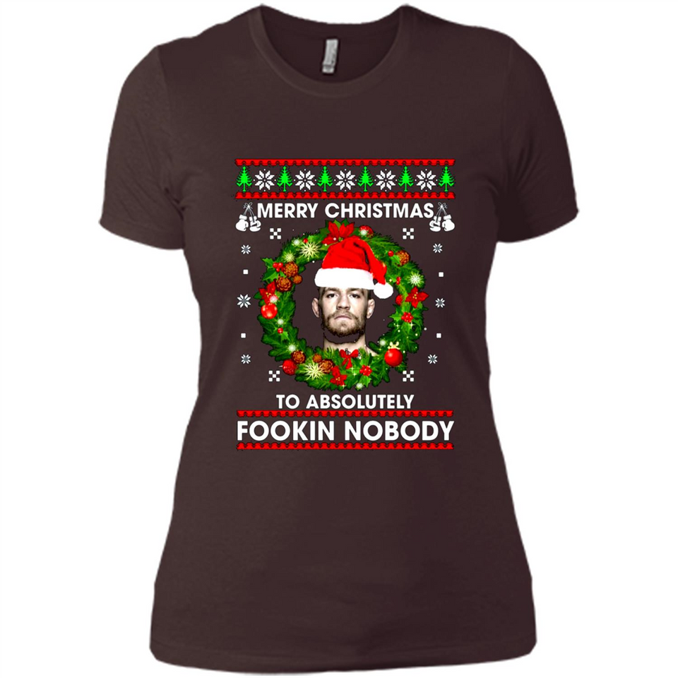Merry Fookin Christmas Conor Mcgregor sweater PINGPONG