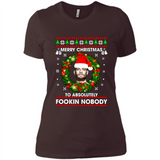 Merry Fookin Christmas Conor Mcgregor sweater PINGPONG