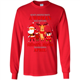 Never Underestimate An April Woman Watches Hallmark Movies Sweatshirt PINGPONG