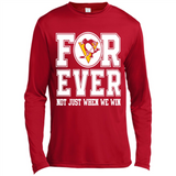 Pittsburgh Penguins Forever For ever not just when we win - Canvas Long Sleeve T-Shirt