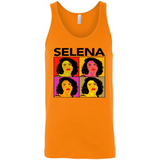 Selena Quintanilla Pop Art - Canvas Unisex Tank