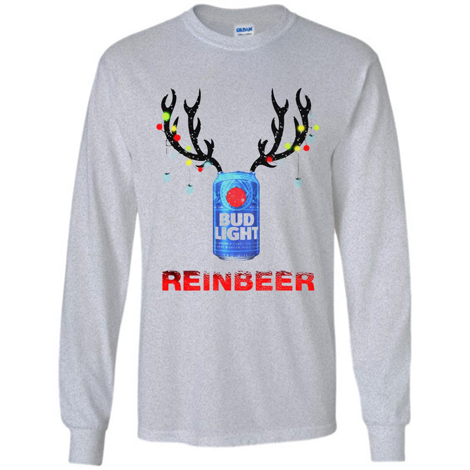 Bud light reinbeer Christmas - Long Sleeve T-Shirt