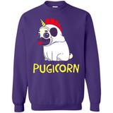 Pugicorn Pug Unicorn Funny Shirt PINGPONG - Sweatshirt