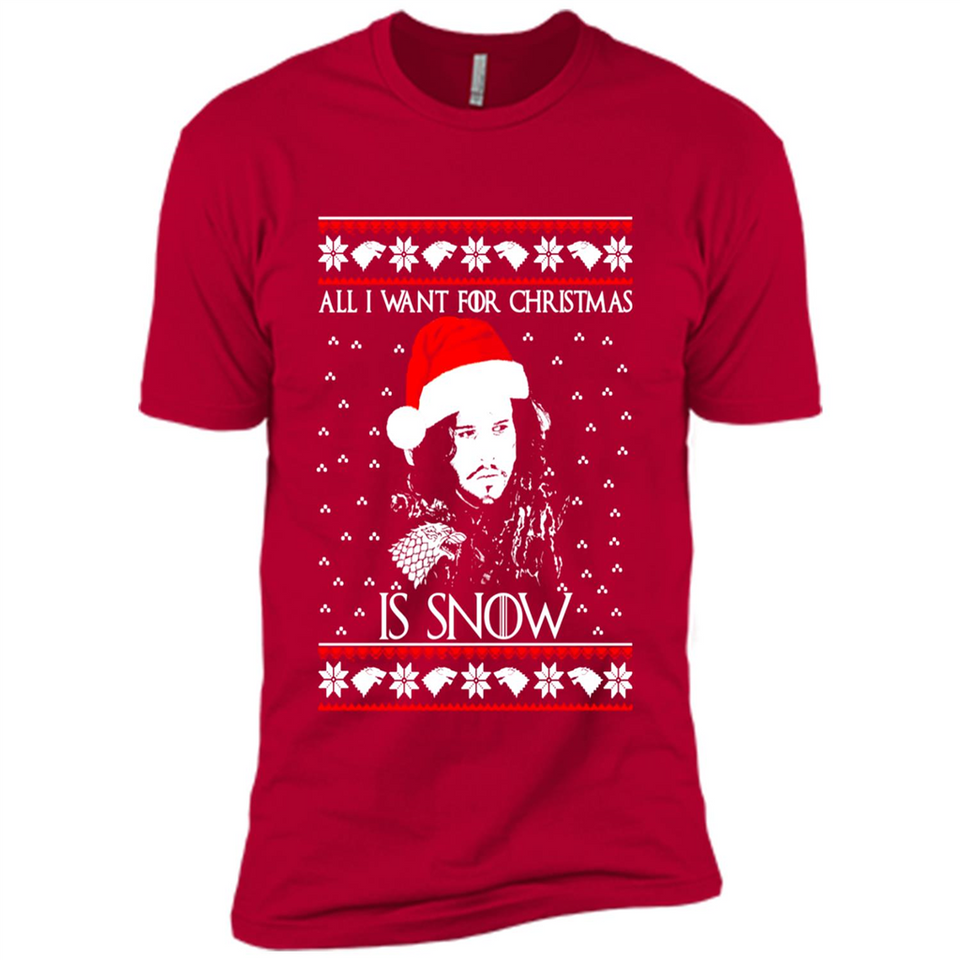 All I Want for Christmas is Snow ugly sweater PINGPONG