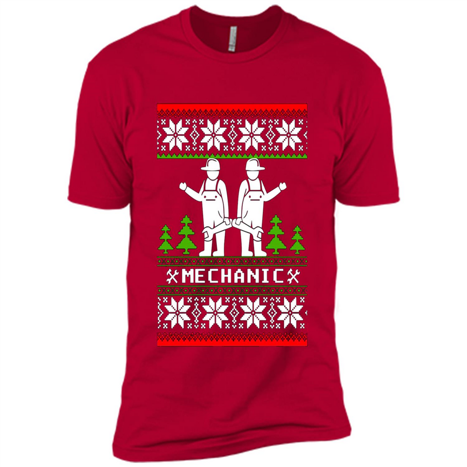 Mechanic Christmas sweater PINGPONG