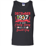 December 1987 31 Years Of Being Classy Sassy - Tank Top