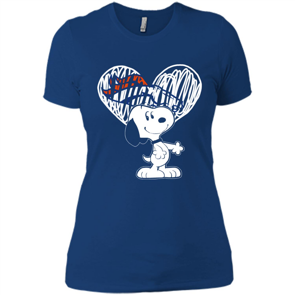 I LOVE DENVER BRONCOS SNOOPY IN MY HEART NFL