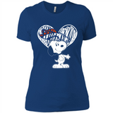 I LOVE DENVER BRONCOS SNOOPY IN MY HEART NFL