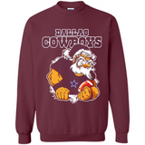 Grumpy Santa Claus Dallas Cowboys Football Team PINGPONG