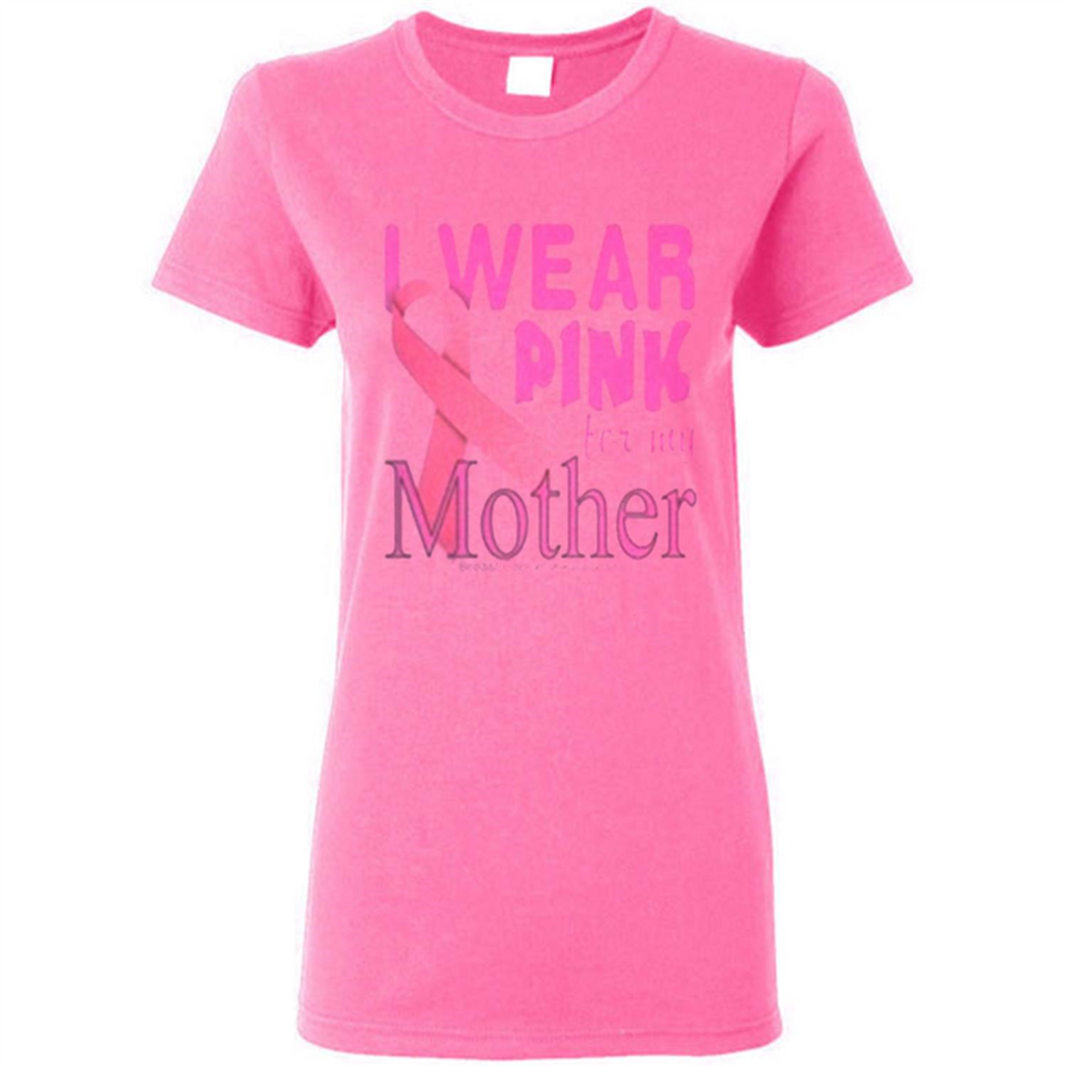 Breast cancer awareness mother - Ladies Short-Sleeve