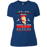 Nigel Thornberry Smashing through the snow Christmas sweatshirt PINGPONG