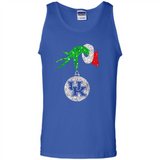 Amazing shirt Kentucky Wildcats Glitter Grinch Monogram Ornament Christmas Gift - Tank Top