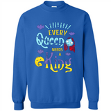 Nightmare Before Christmas Shirt - Sally Glitter Shirt - Every Queen needs a King PINGPONG