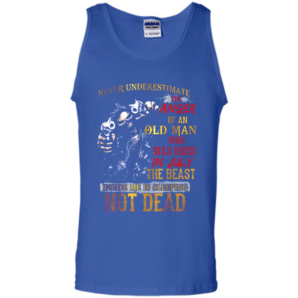 Never Underestimate The Anger Of An Old Man Born In July PINGPONG