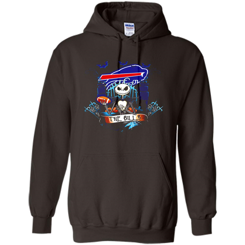 Buffalo Bills Halloween The Nightmare Before Christmas - Hoodie